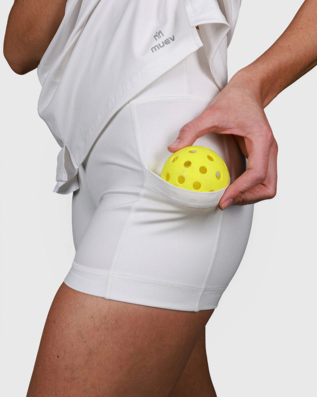 Muev Open Back Polo Dress